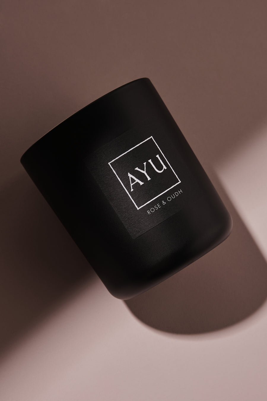 Rose & Oudh soy candle - rose, saffron & sandalwood