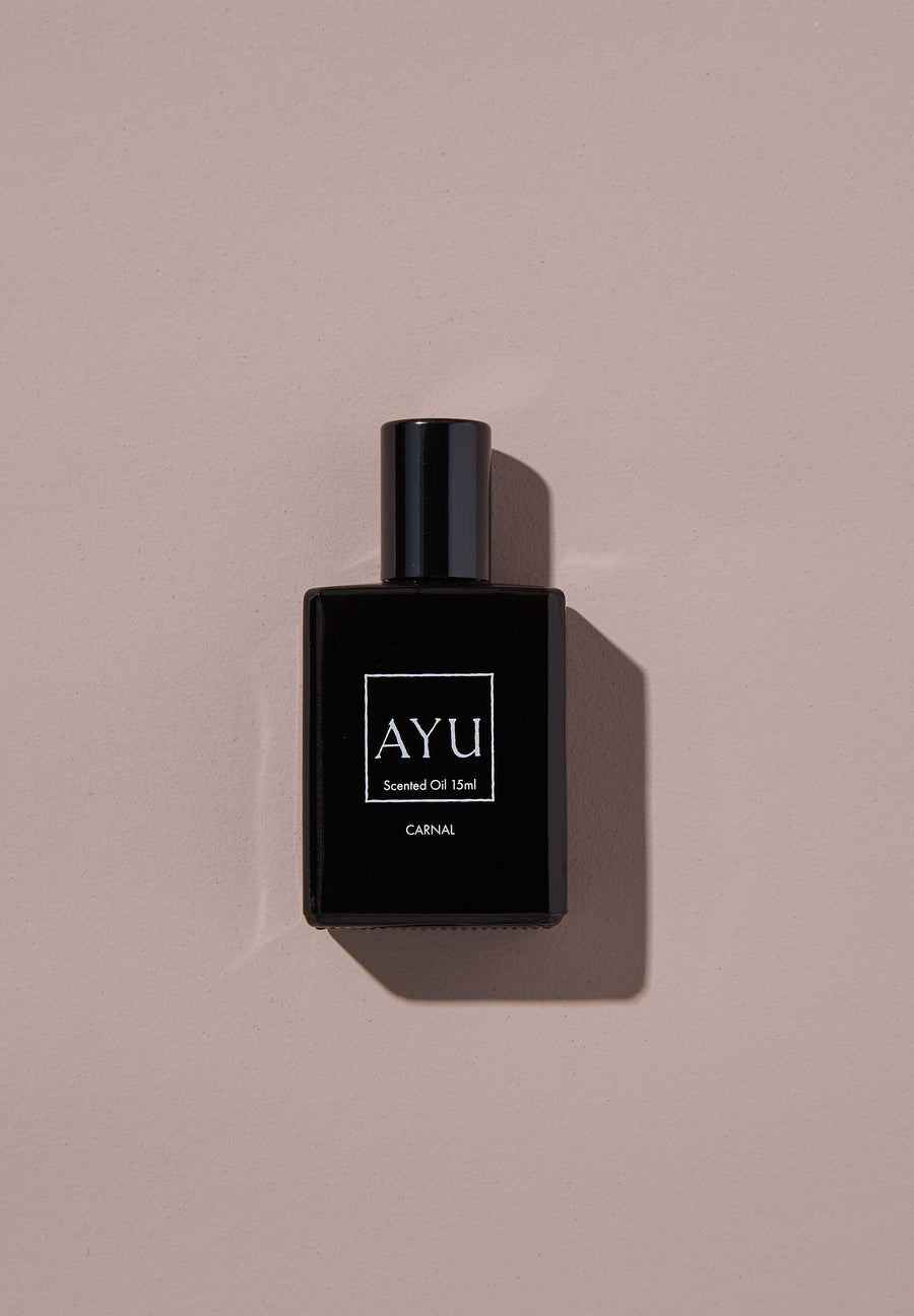 Carnal Ayurvedic perfume oil - tuberose, vanilla & sandalwood roller ball