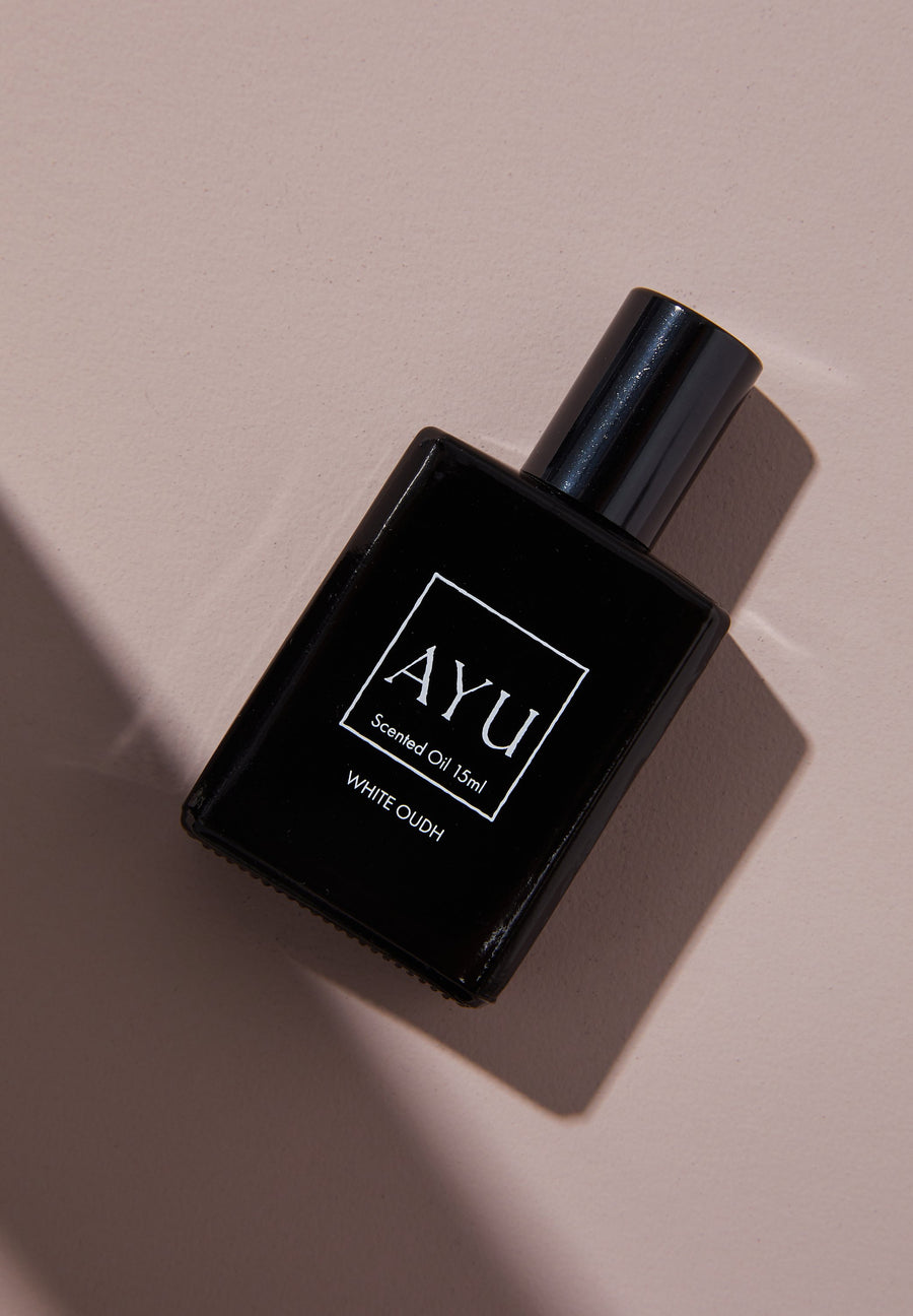 White Oudh Ayurvedic perfume oil - agarwood, frankincense & neroli
