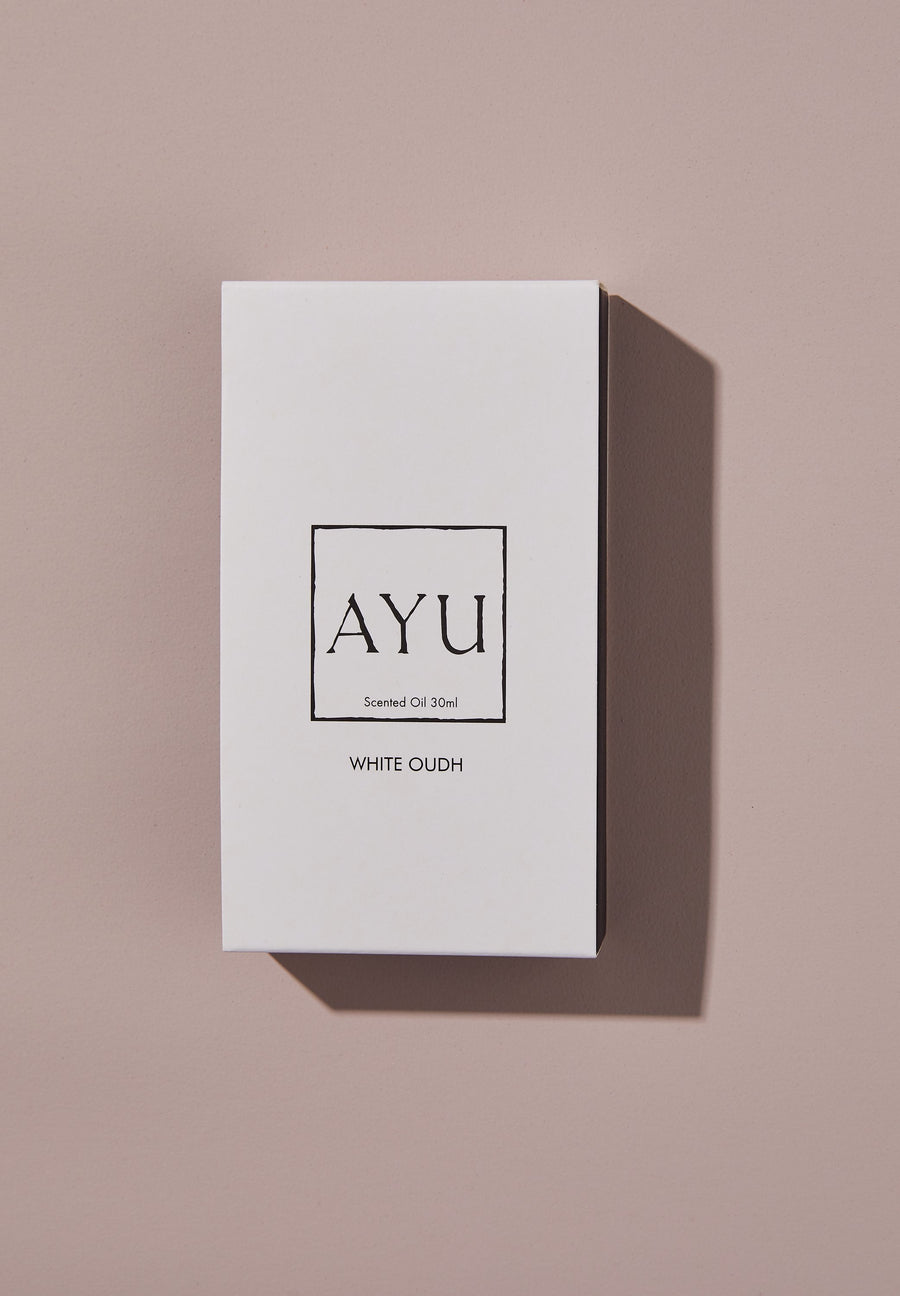 White Oudh Ayurvedic perfume oil - agarwood, frankincense & neroli