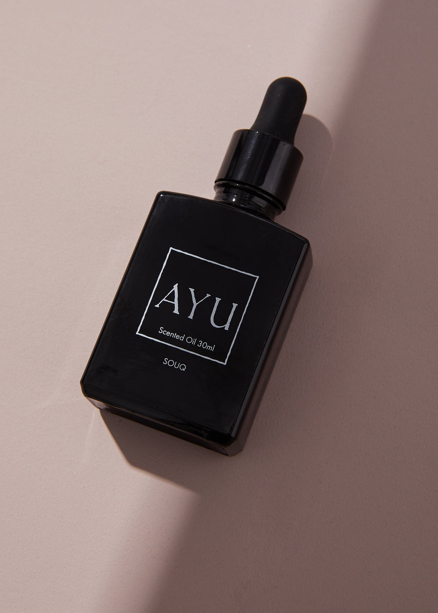 Souq Ayurvedic perfume oil - rose, jasmine & sandalwood tridoshic blend