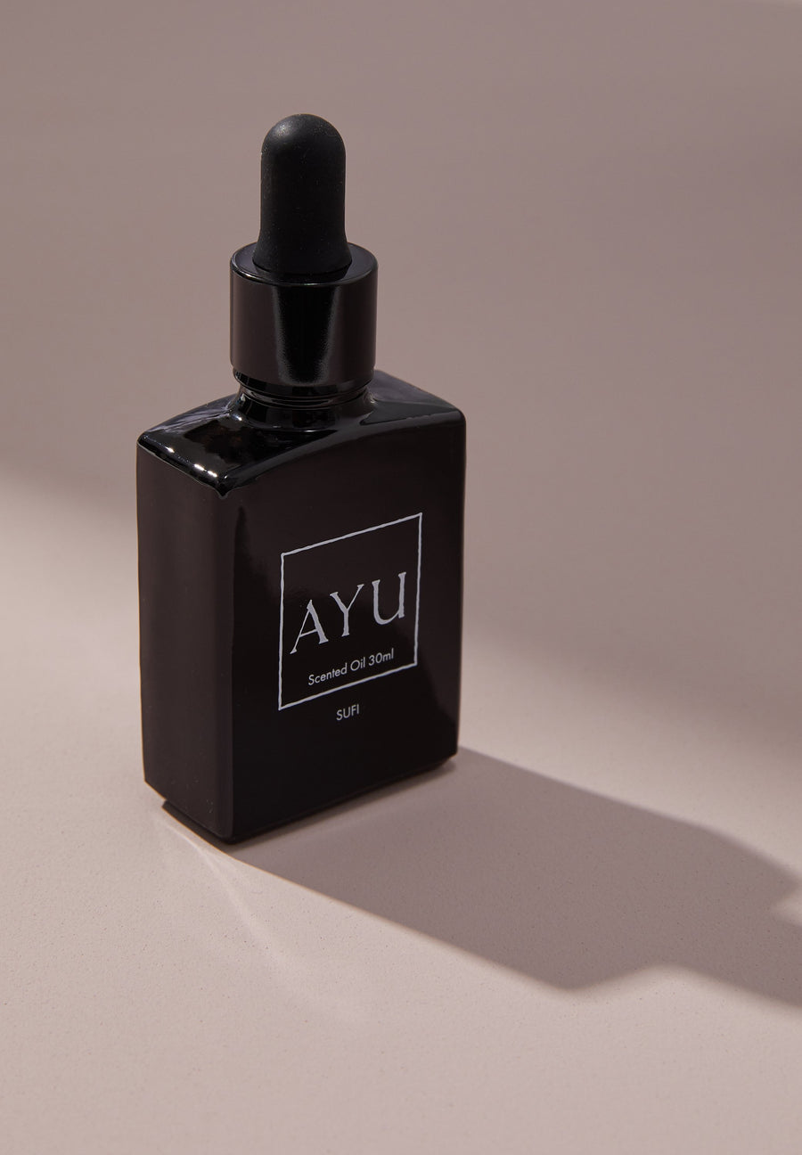 Sufi Ayurvedic perfume oil - saffron, oudh & cedarwood
