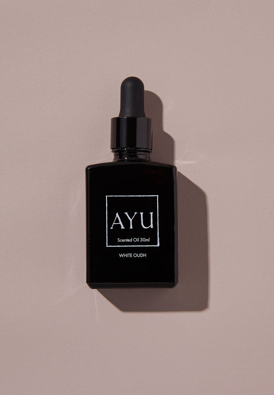 White Oudh Ayurvedic perfume oil - agarwood, frankincense & neroli